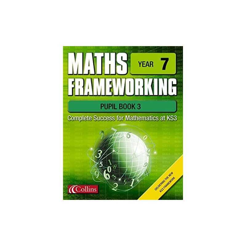 Maths Frameworking - Year 7 Pupil Book 3 by Senior, Trevor Spiral bound Book The