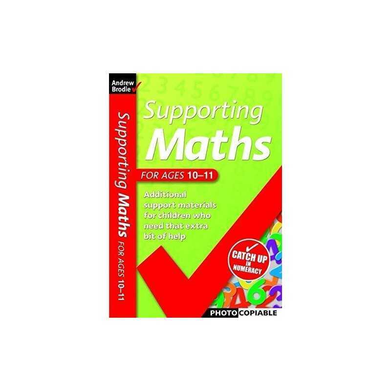 Supporting Maths for Ages 10-11 by Andrew Brodie Paperback Book  Fast