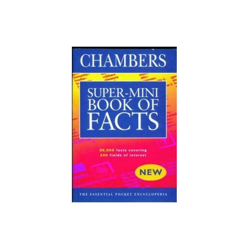 Chambers Super-mini Book of Facts Paperback Book
