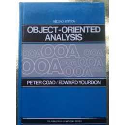 Object-Oriented Analysis by Peter Coad and Edward Yourdon Hardback Book The