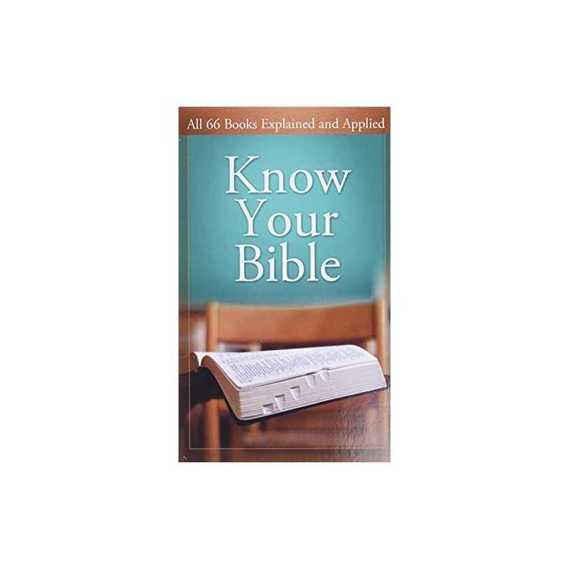 Know Your Bible Paperback Book (Value Books... by Paul Kent Paperback / softback