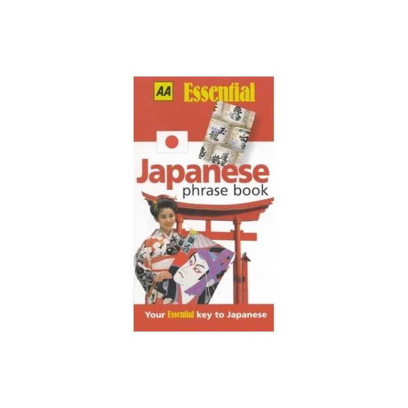 Japanese Phrase Book (AA Essential Phrase Book S.) Paperback Book  Fast