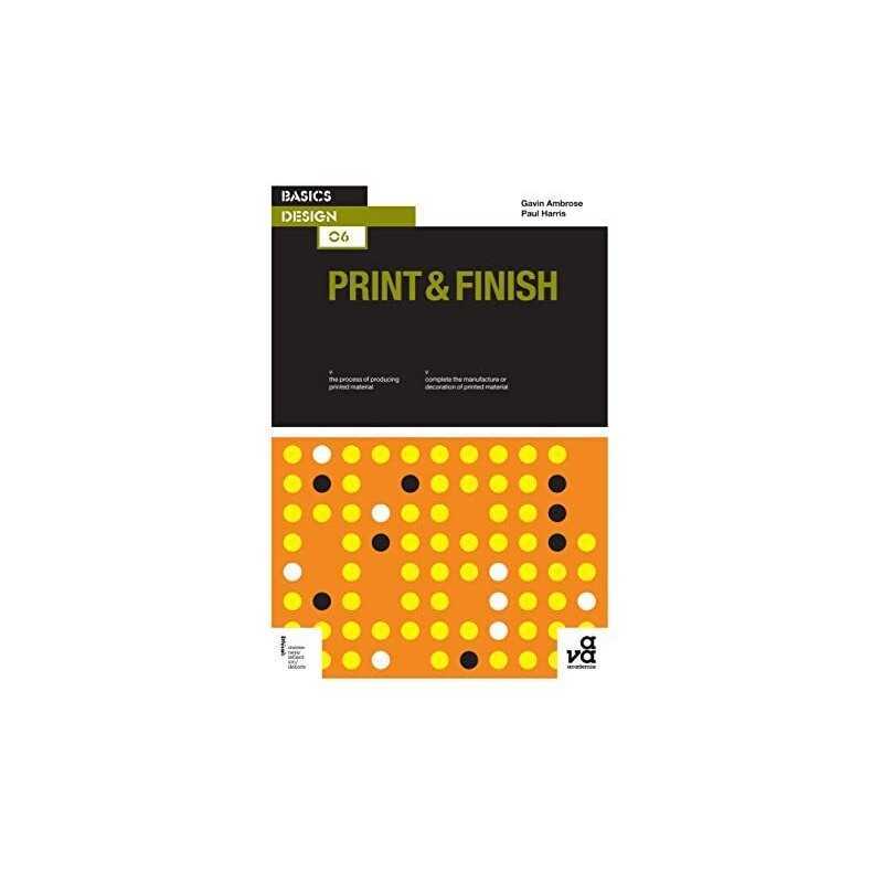 Basics Design: Print and Finish by Paul Harris Paperback Book  Fast