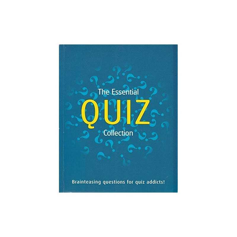 Quiz Book (Essential Puzzle S.), Anon