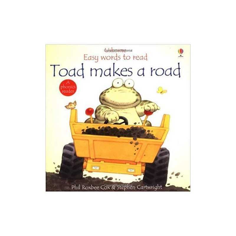 Toad Makes a Road (Usborne Easy Words to Read S.) by Roxbee-Cox, Phil Hardback