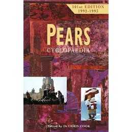 Pears Cyclopaedia 1992-1993 by Cook, Chris Hardback Book