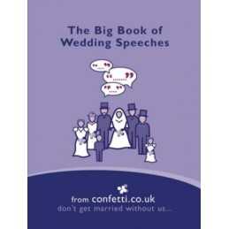 The Big Book of Wedding speeches by Confetti.Co.Uk Paperback Book  Fast