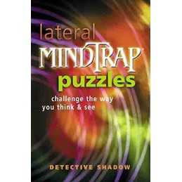 mind bending lateral think puzzles by Shadow, Detective Paperback Book