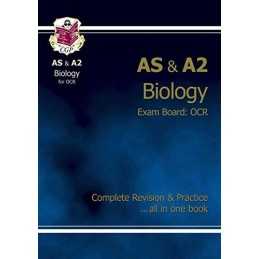 AS/A2 Level Biology OCR Complete Revision & Practice f... by CGP Books Paperback