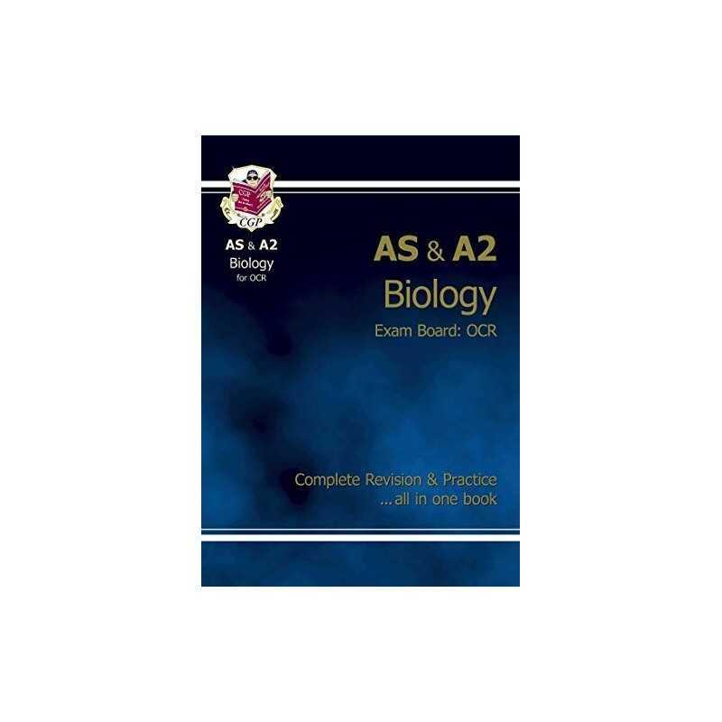 AS/A2 Level Biology OCR Complete Revision & Practice f... by CGP Books Paperback