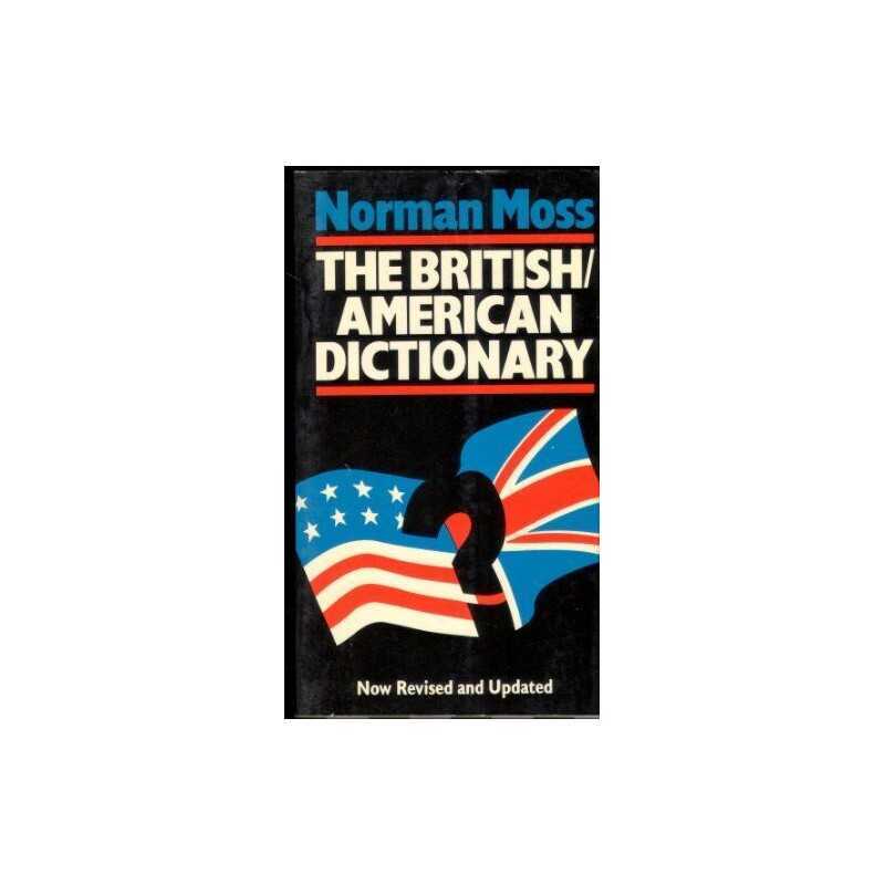 British-American Dictionary Paperback Book
