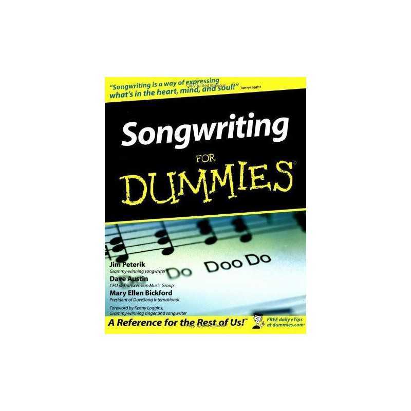 Songwriting for Dummies by Bickford, Mary Ellen Paperback Book  Fast