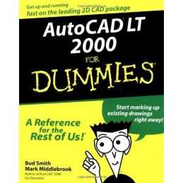 AutoCAD LT 2000 For Dummies by Smith, Bud E. Paperback Book