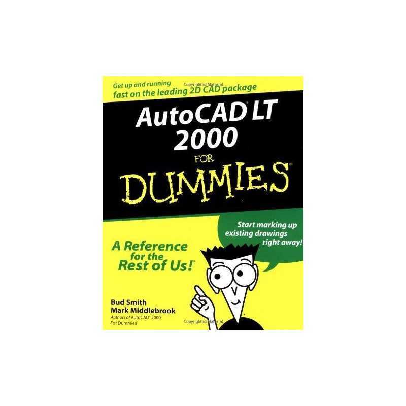 AutoCAD LT 2000 For Dummies by Smith, Bud E. Paperback Book