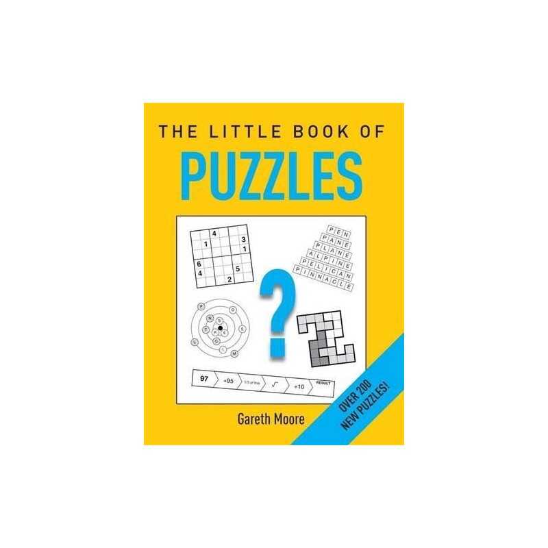 The Little Book of Puzzles by Moore, Gareth Paperback Book