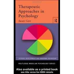 Therapeutic Approaches in Psychology (Routledge Modula... by Cave, Sue Paperback