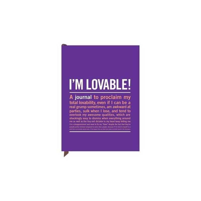 Knock Knock I`m Loveable Inner Truth Journal by Knock Knock Book  Fast