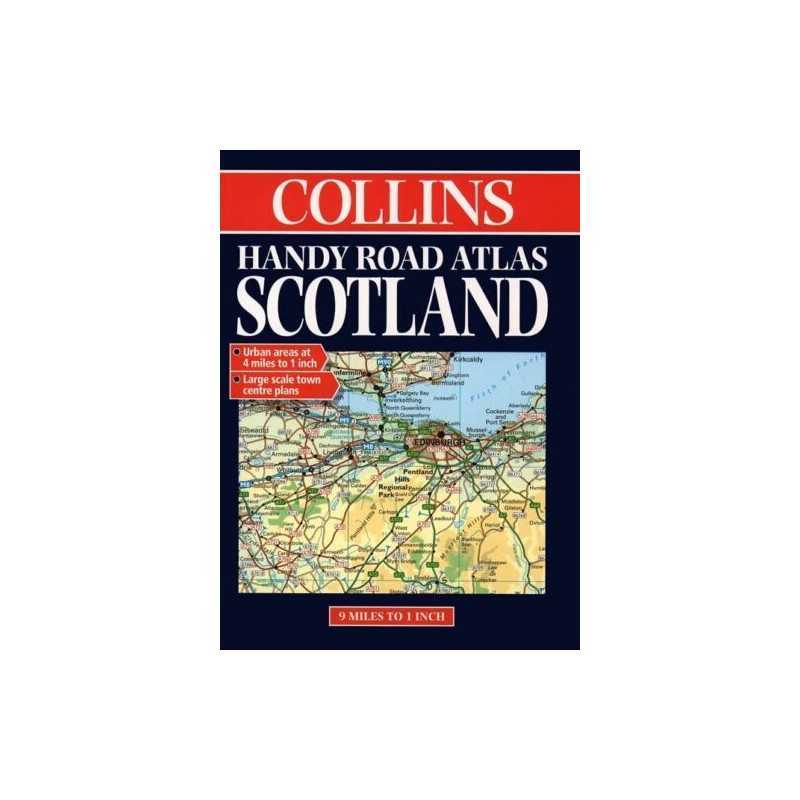 Collins Handy Scotland Road Atlas Paperback Book