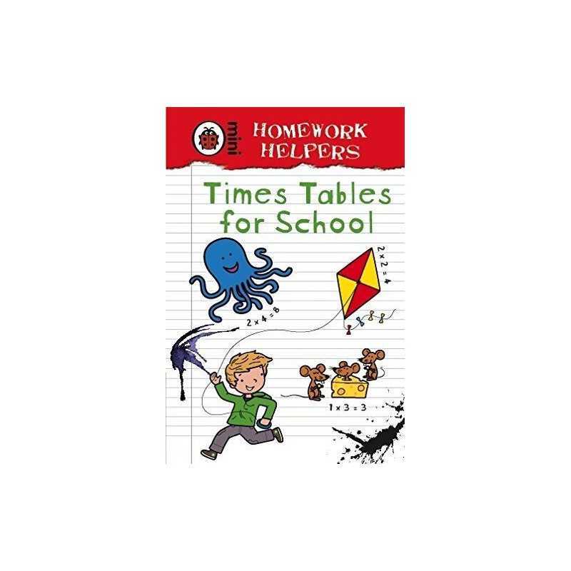 Ladybird Homework Helpers: Times Tables for School by Ladybird, Hardback Book