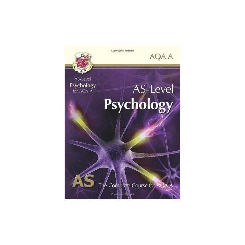 AS Level Psychology for AQA A: Student Book by CGP Books Book  Fast