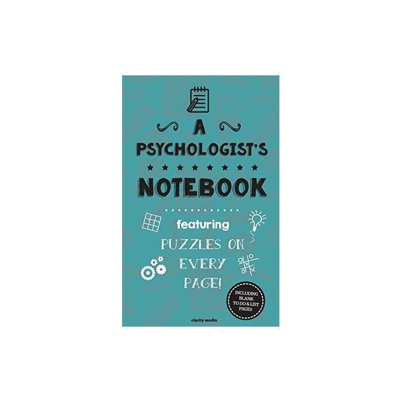A Psychologists Notebook: Featuring 100 puzzles by Media, Clarity Book The