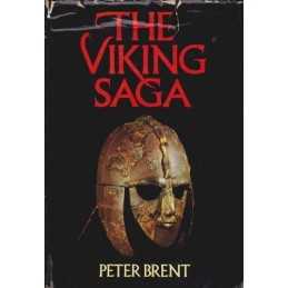 Viking Saga by Brent, Peter Hardback Book