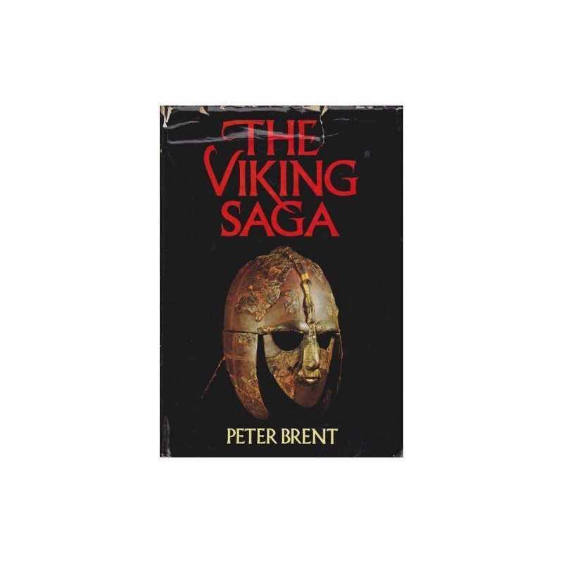 Viking Saga by Brent, Peter Hardback Book