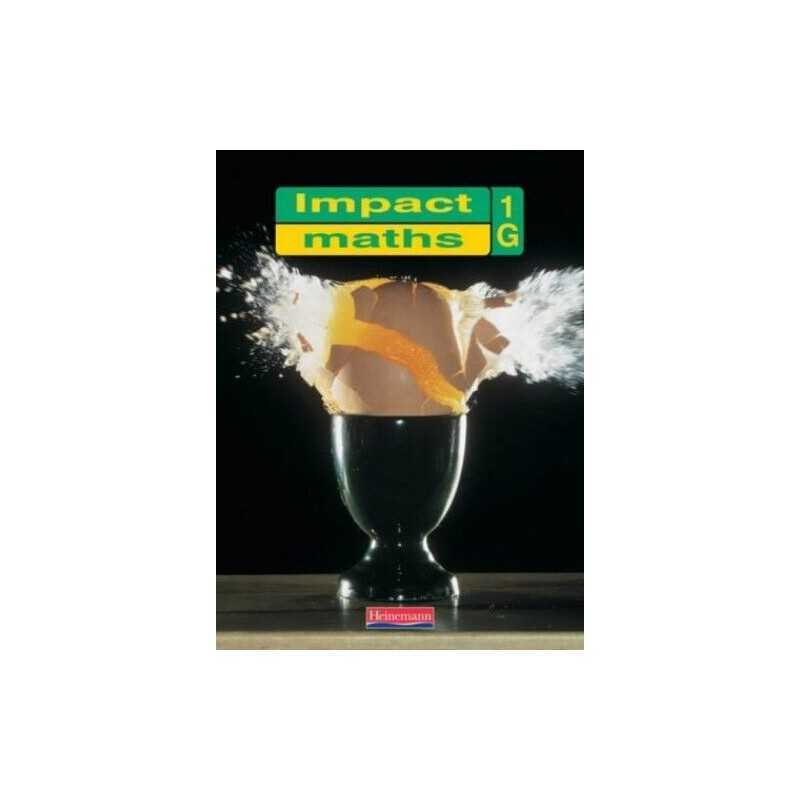 Impact Maths Pupil Textbook 1 Green (Yr7) by Author Team, Combined Paperback The