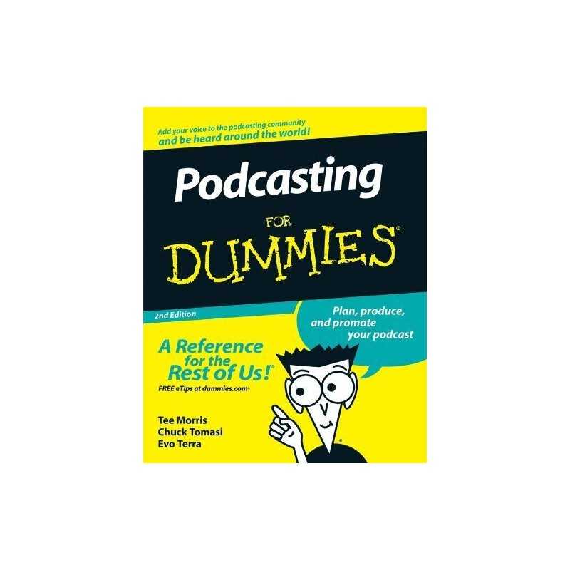 Podcasting For Dummies by Terra, Evo Paperback Book