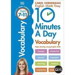 10 Minutes A Day Vocabulary, Ages 7-11 (Key Stage 2): Sup... by Vorderman, Carol