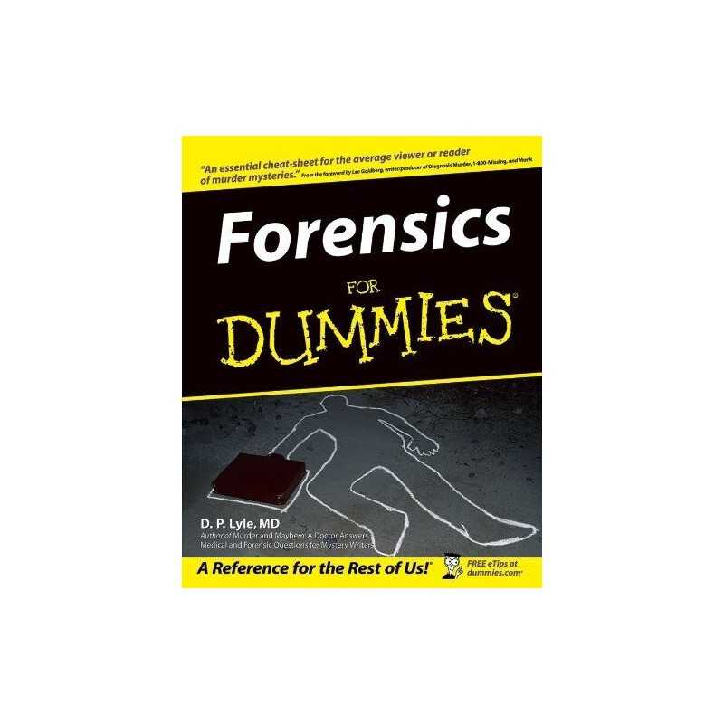Forensics For Dummies (For Dummies Series) by Lyle, Douglas P. Paperback Book