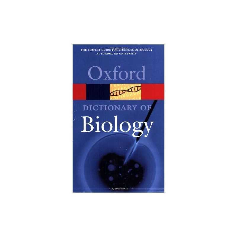 A Dictionary of Biology (Oxford Paperback Reference) Paperback Book
