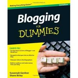 Blogging For Dummies by Birley, Shane Paperback Book