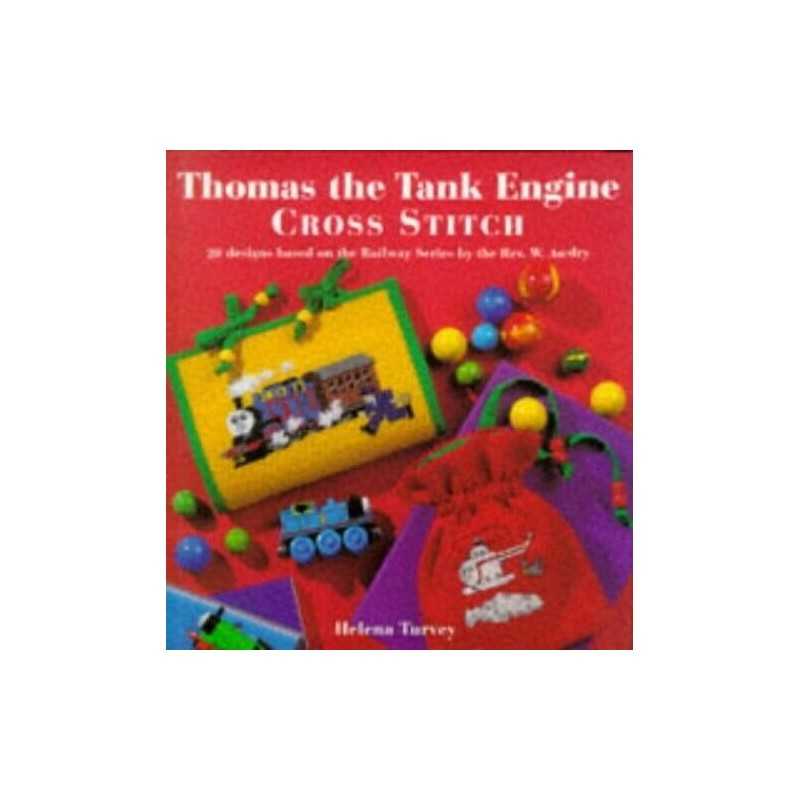 Thomas the Tank Engine Cross Stitch (20 designs bas... by Helena Turvey Hardback