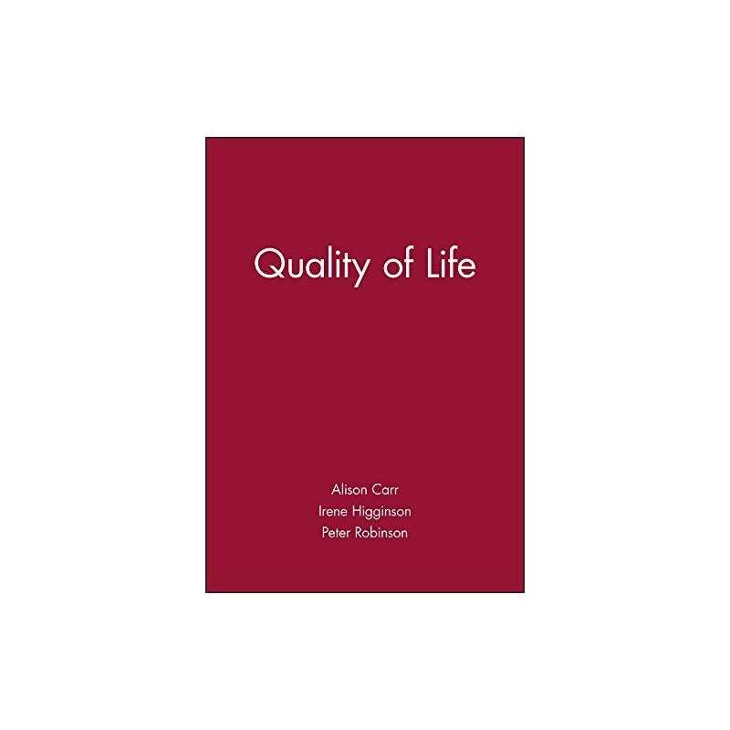 Quality of Life Paperback Book