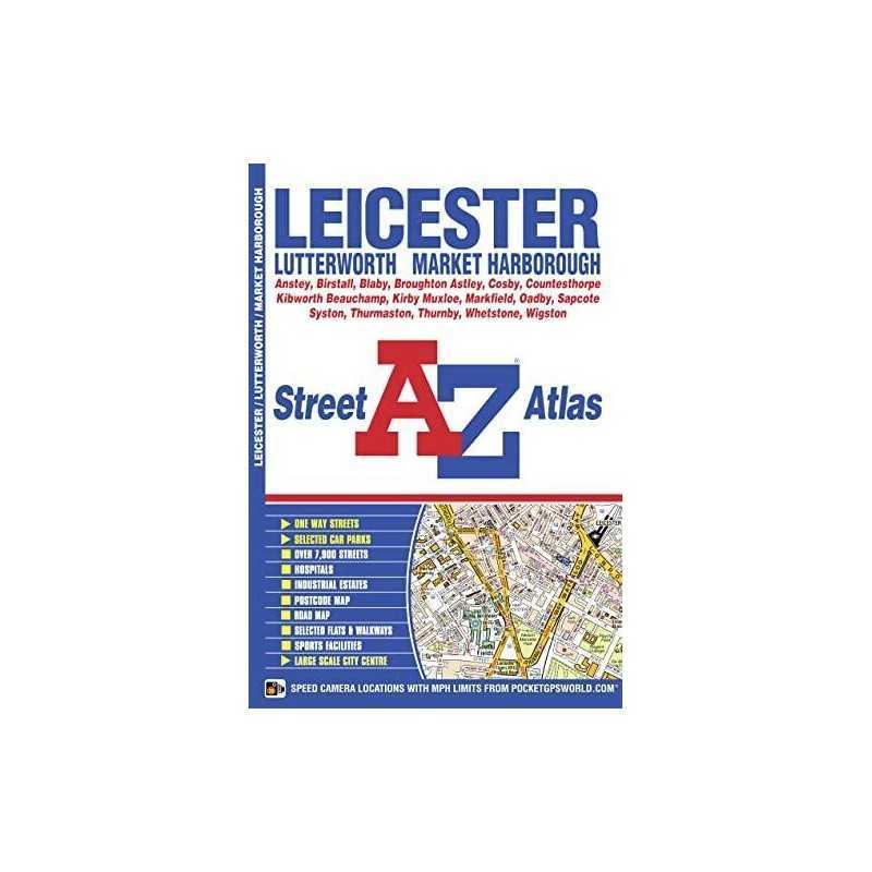 Leicester A-Z Street Atlas by Geographers A-Z Book