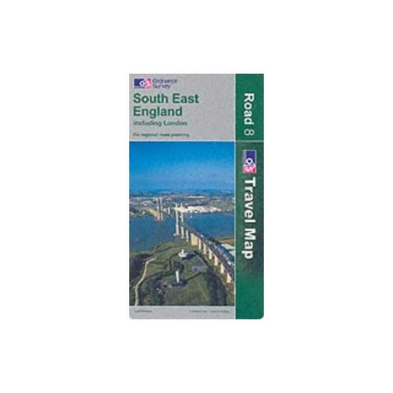 South East England Including London (Roa... by Ordnance Survey Sheet map, folded