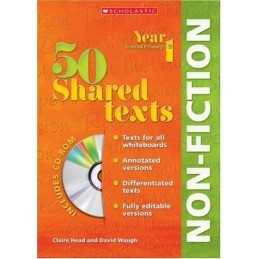 50 Shared Texts Non Fiction for Year 01 with CD Rom... by Head, Claire Paperback