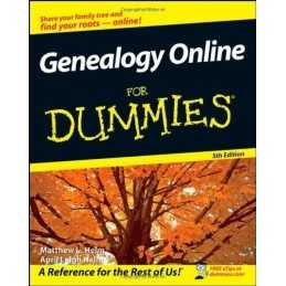 Genealogy Online For Dummies (US Edition) by Helm, April Leigh Paperback Book