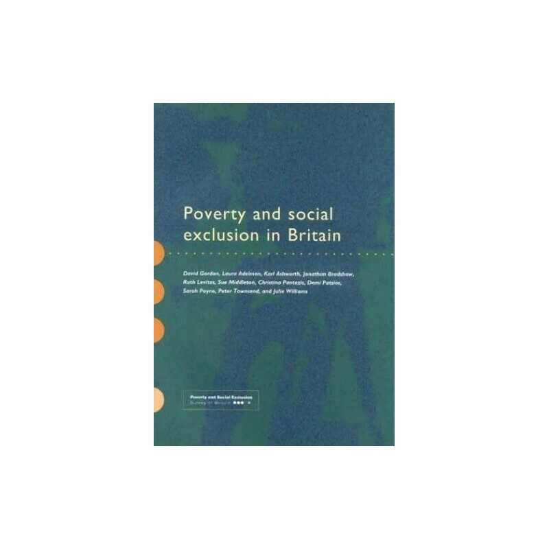 Poverty and Social Exclusion in Britain by etc. Paperback Book  Fast