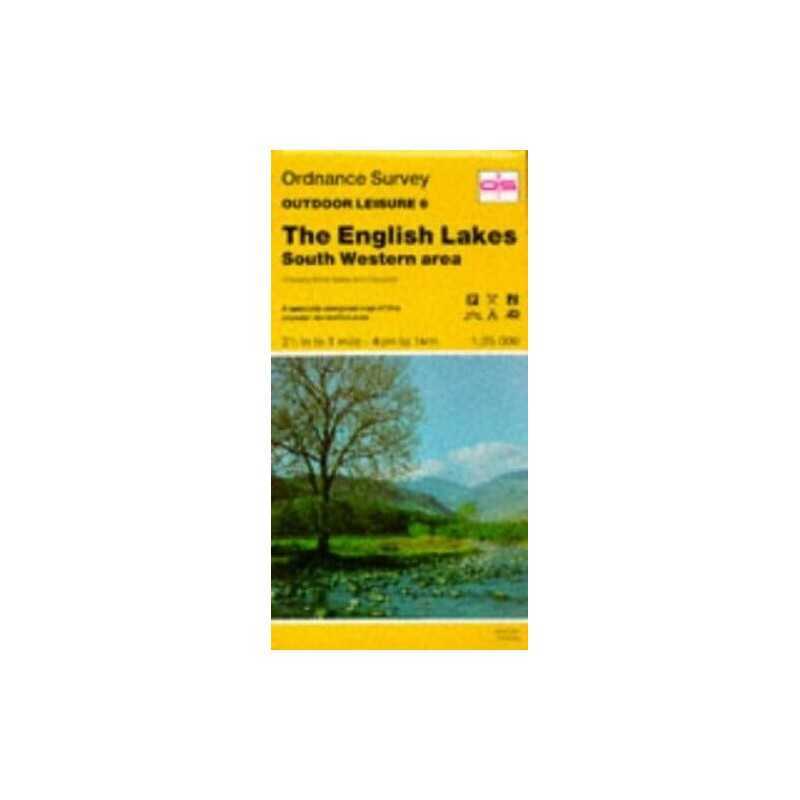Outdoor Leisure Maps: English Lakes - So... by Ordnance Survey Sheet map, folded