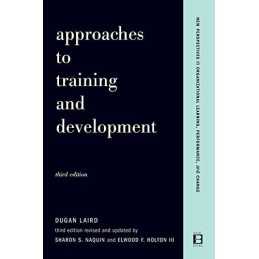 Approaches To Training And Development..., Laird, Dugan