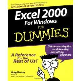 EXCEL 2000 for Windows For Dummies by Harvey, Greg Paperback Book  Fast