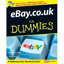 eBay.co.uk for Dummies, UK edition by Marsha Collier Paperback Book