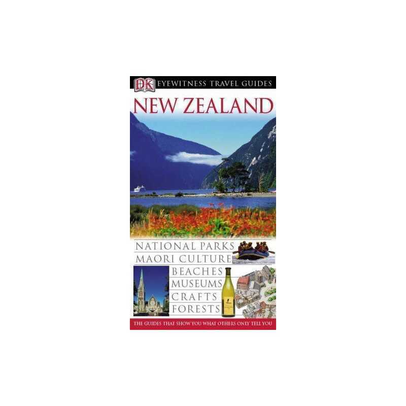 DK Eyewitness Travel Guide: New Zealand by DK Hardback Book