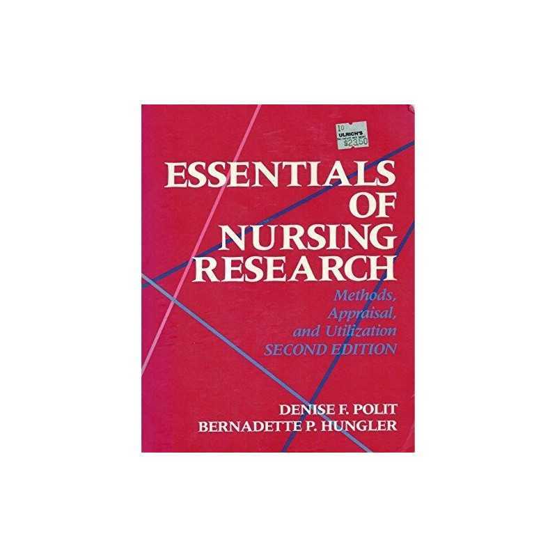 Essentials of Nursing Research: Methods, Appraisal... by Polit, Denise Paperback