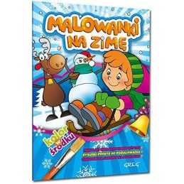 Malowanki na zim? (MALOWANKI Z KOLOROWYM WZOREM)