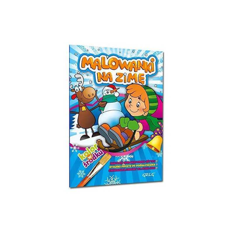 Malowanki na zim? (MALOWANKI Z KOLOROWYM WZOREM)