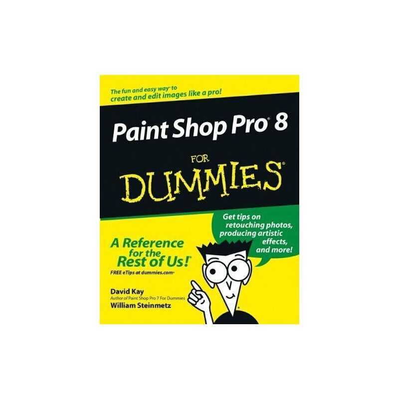 Paint Shop Pro 8 for Dummies by Steinmetz, William Paperback Book  Fast