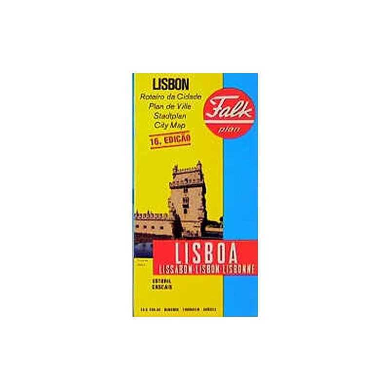 Lisbon by Kartogr Afiai V Allalat Sheet map, folded Book
